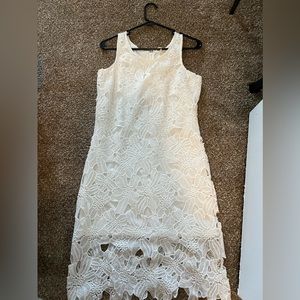 White summer dress